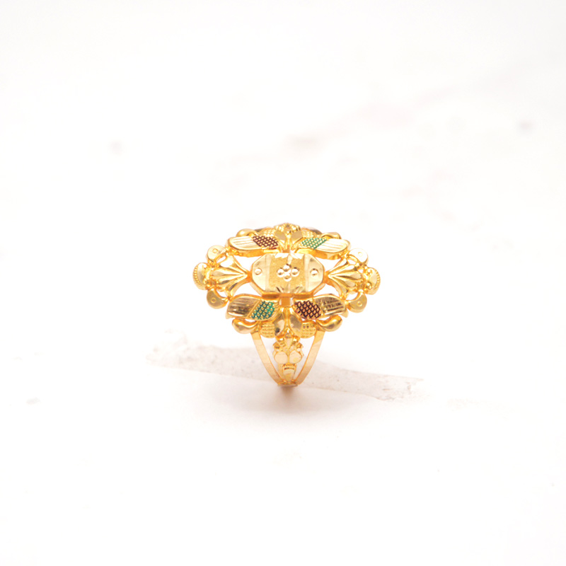 Light Weight 18K Diamond Ring for Her | PC Chandra Jewellers