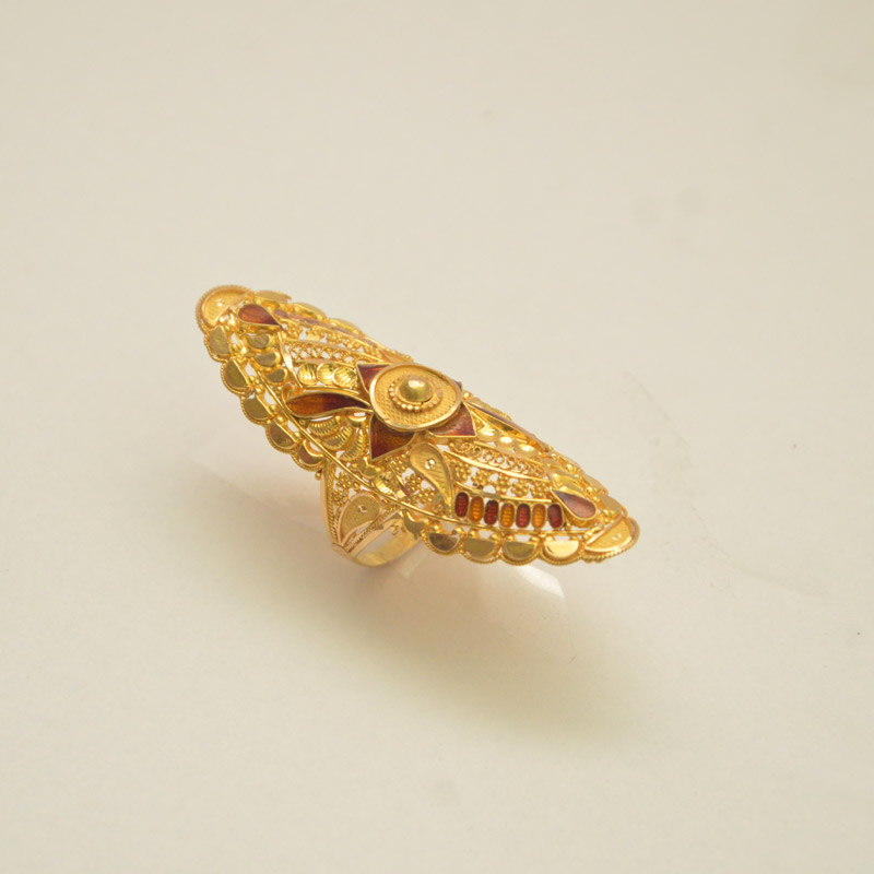 Buy Honbon Trendy Designer Free size Peacock Ring Long Ring Cocktail Ring/Finger  Jewellery 1pcs Anguthi Online at Best Prices in India - JioMart.