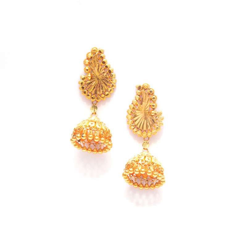 Bareilly Vala Jhumka Singel Step (traditional Design) – Welcome To Rani 