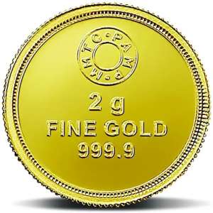 GOLD COIN BY MMTC (02gm) 24 CARAT