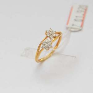 The Skipper Fancy Gold Ring For Women (Emerald) 916