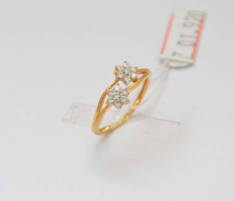 Vistoso Gold Rings For Women Pure 14k 585 Yellow Gold Sparkling Diamond  Delicate Ring Anniversary Simple Style Fine Jewelry - Rings - AliExpress