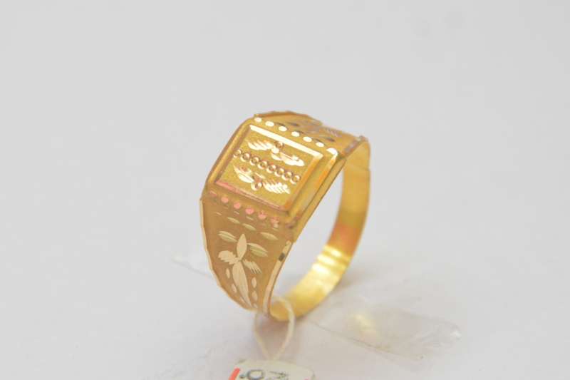 22K Hallmarks 5 Grams gold Men's Ring Designs | - YouTube