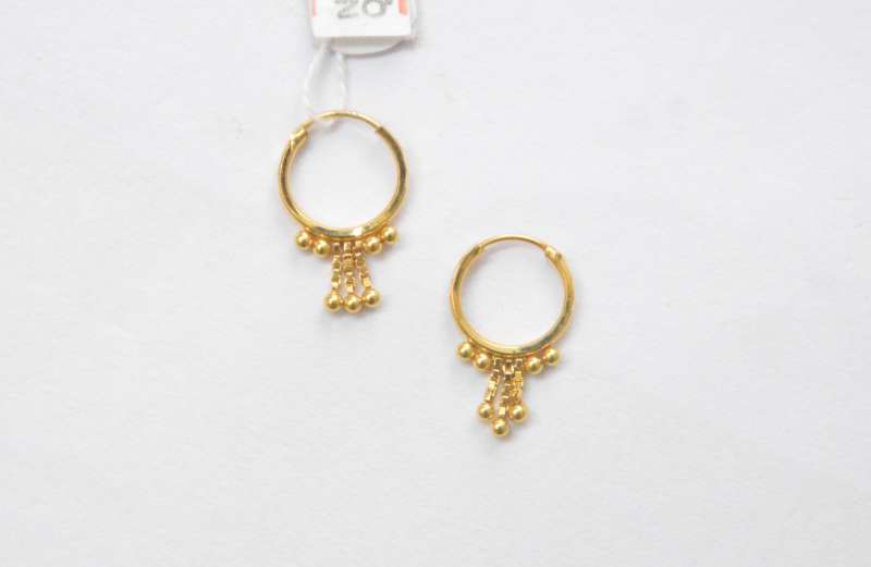 Flipkart.com - Buy VIGHNAHARTA Traditional 1gm Gold Plated Bucket Bali Ear  Ring Alloy Drops & Danglers Online at Best Prices in India