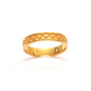 The Lilly Fancy Gold Ring For Men Women (Emerald) 916