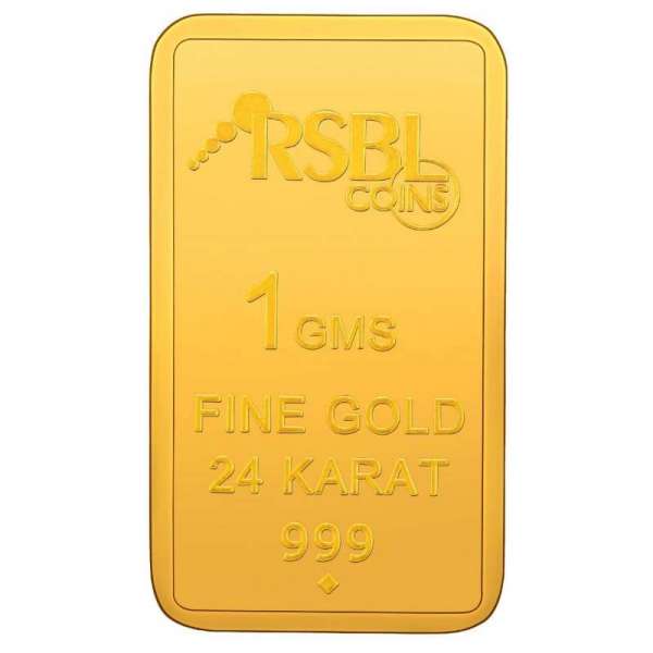 GOLD BAR/ GOLD BISCUITS BY MMTC (01gm) 24 CARAT