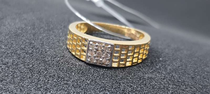 5.22ctw Natural Diamonds Men's Pave Ring Set In 14k Yellow Gold – Liori  Diamonds