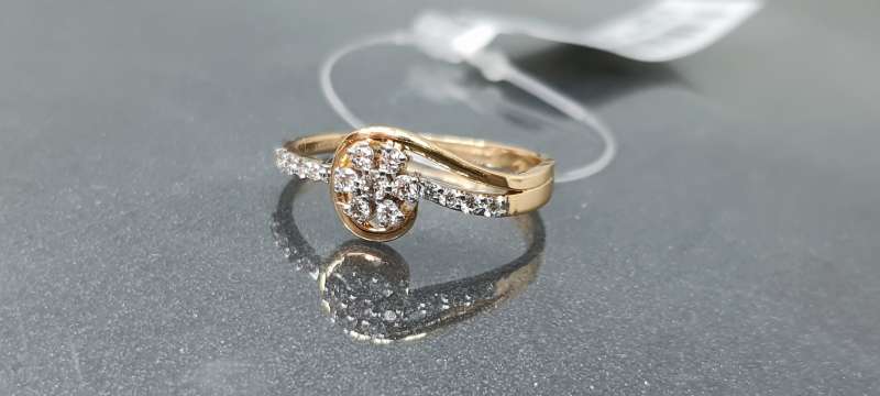 Diamond Bypass Engagement Ring 1/3 ct tw 10K Yellow Gold | Kay