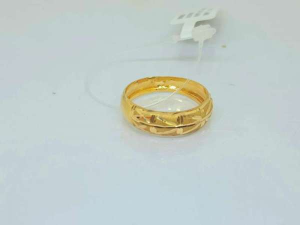22KT Gold Mens Simple Ring MR120