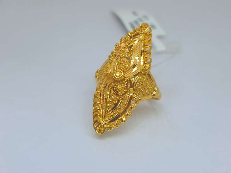 Special Round Design Ring - One Carat Gold Plated – www.Gharri.pk-saigonsouth.com.vn