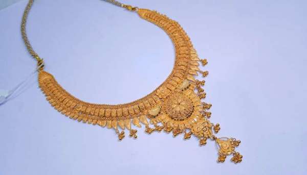 The Wedding Wear Ladies Gold Haar (Necklace)