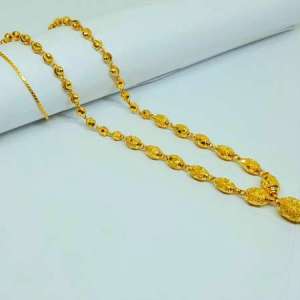The Ethnicity Gold Matar Mala For Woman