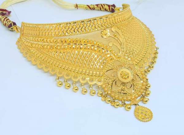 Pretti Gold Fancy Choker (Necklace)