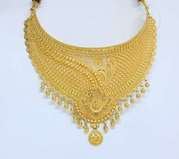 Pretti Gold Fancy Choker (Necklace)