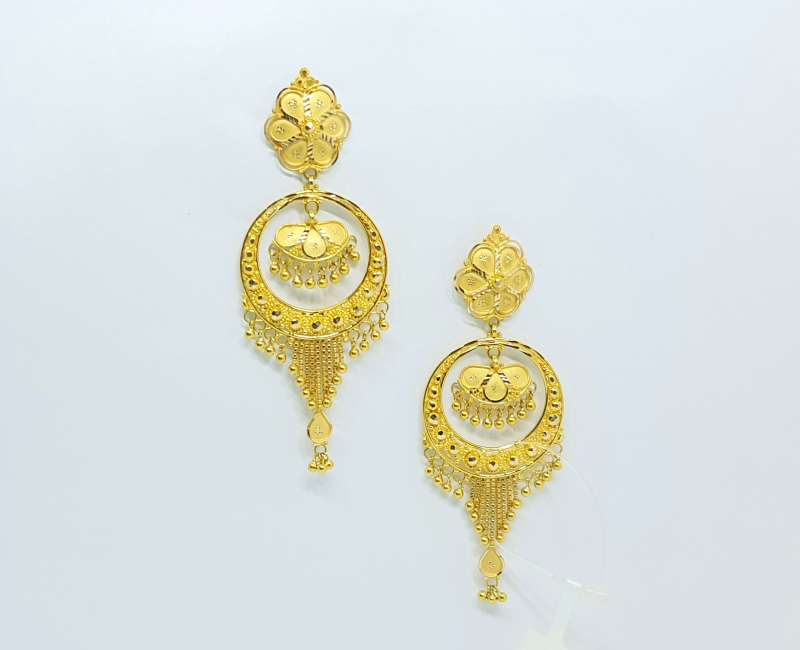 Buy Dangle Earrings Gold. Statement Designer Long Earrings. Stylish Big  Long Dangle Earrings. Party Wear Earring. Golden Blingy Earrings. Online in  India - Etsy