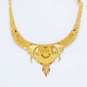 Nice Traditional Gifting Yellow Gold 22kt Necklace