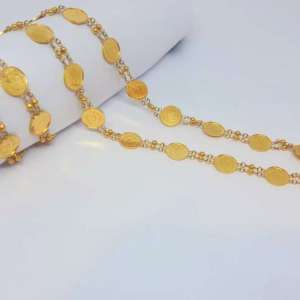 The Fancy Gold Laxmi Chain 18kt Hallmark Chain
