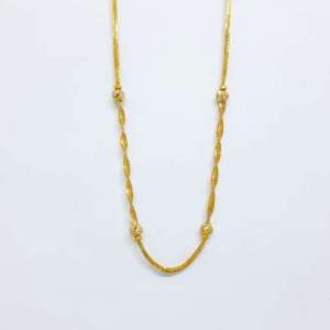 Fancy Classic Gifting Yellow Gold 22kt Chains