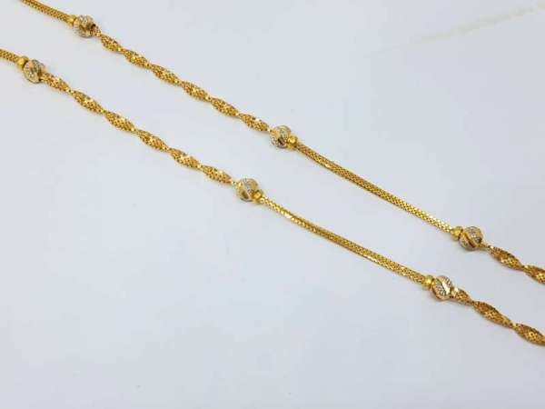 Fancy Classic Gifting Yellow Gold 22kt Chains