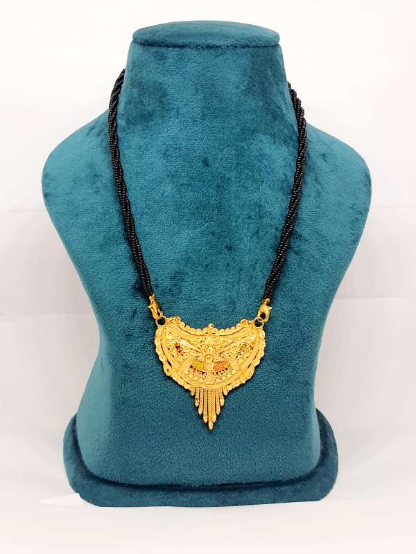 Gold mangalsutra new on sale design