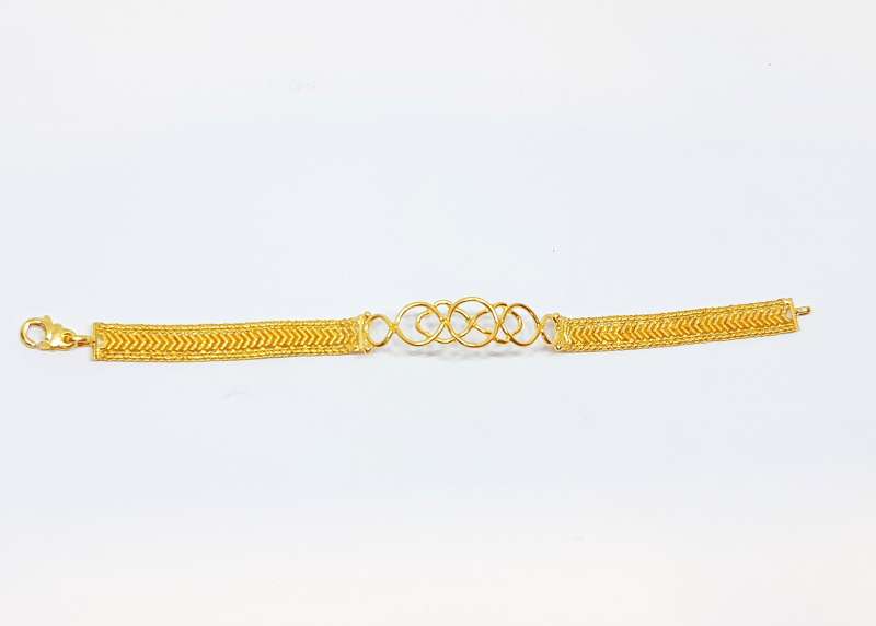 Buy quality attractive collection gold bracelet in Ahmedabad