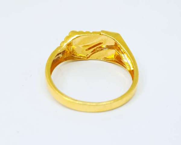 18kt Gold Ring New Quad Design For Mens