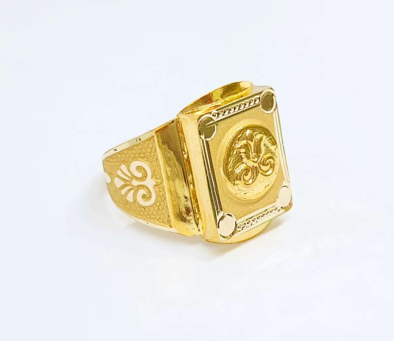 Flower Ring 24K Yellow Gold - Richards & Co Jewellery