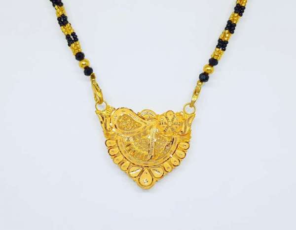 Nice Cities Daily Wear Yellow Gold Mangalsutra 22kt