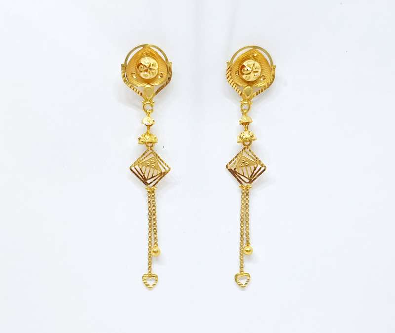 92809 long light weight gold earring| Alibaba.com-megaelearning.vn