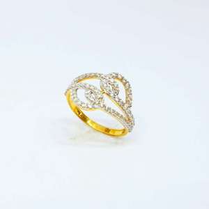 SIGNATURE LADIES CAST RING 22kt FANCY YELLOW GOLD RING
