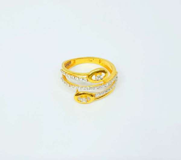 SPL LADIES CAST RING 18kt Latest Yellow Gold Ring