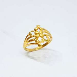 Dainty Charming Ladies Gold Ring