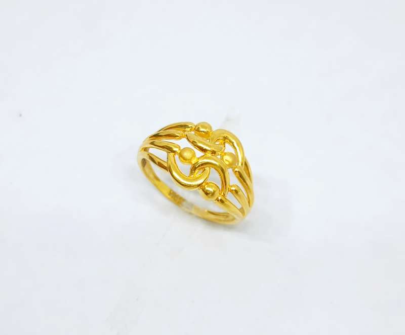 Buy Small Size Impon Gold Plated Simple Daily Wear Plain Gold Casting Ring  Design Online