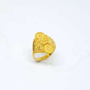 Indian Gold Rings Designs For Girls