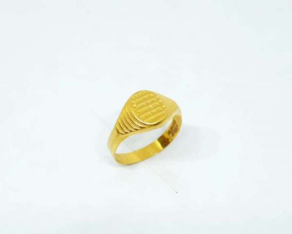 Gold Ring For Men 18k Purity Buy Rani Alankar Jewellers