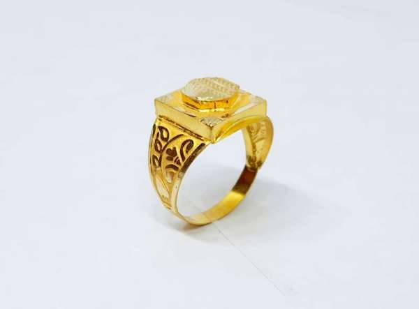 Gold Ring Man's 18k Purity by Rani Alankar Jewellers