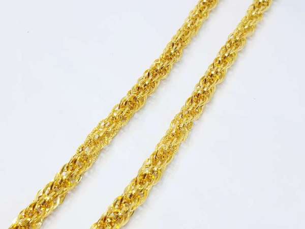 Latest Fashion Yellow Gold Chain For Man,s 22kt