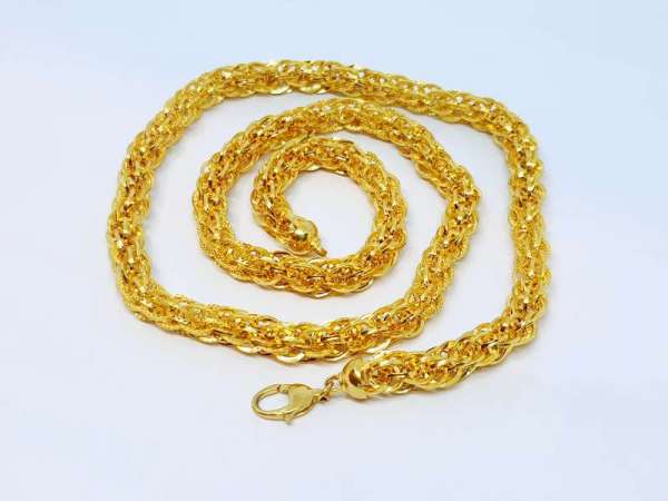 Latest Fashion Yellow Gold Chain For Man,s 22kt