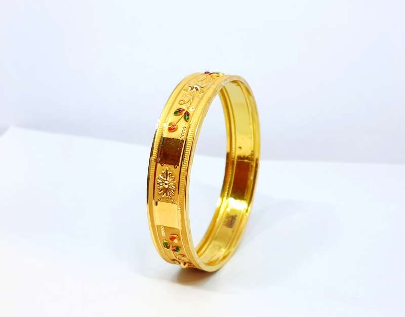 22K Yellow Gold Bangle Set of 8 (115.4gm) – Virani Jewelers
