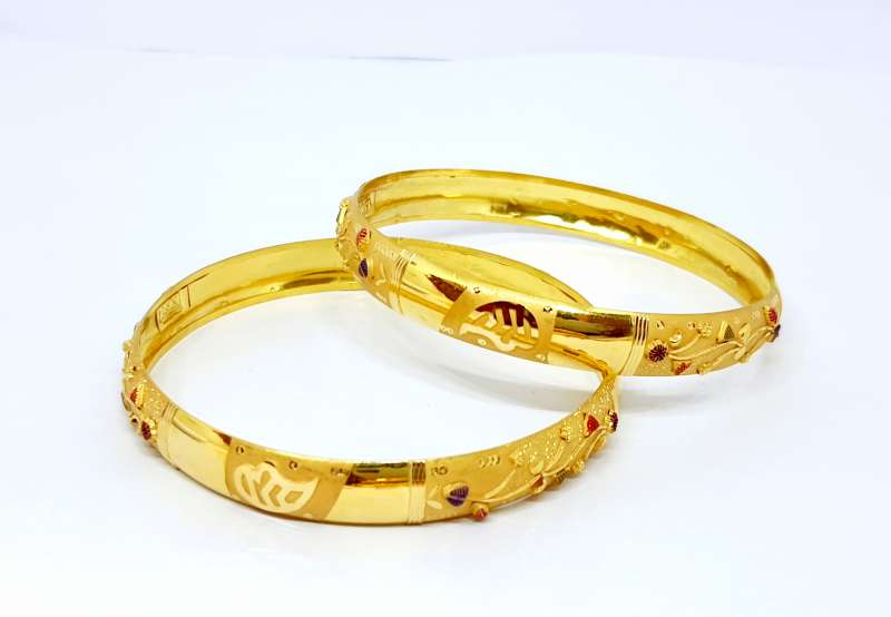 Buy ZIVOM Gold Plated Mesh Cuff Kada Bracelet Bangle For Men Online at Best  Prices in India - JioMart.