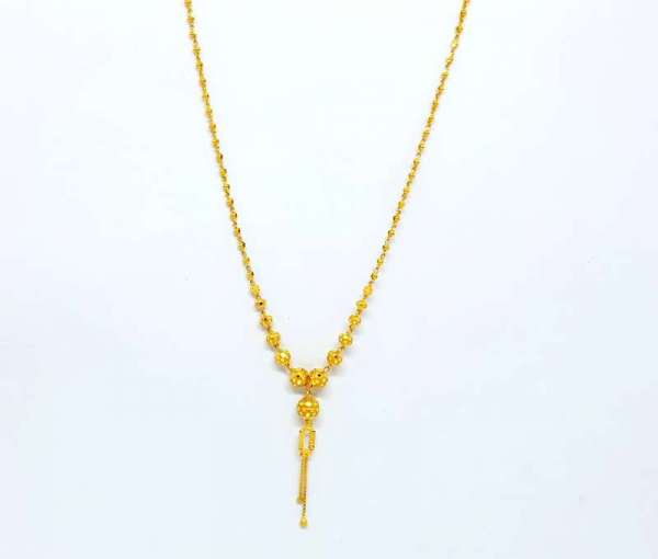 Fancy Gold Matar Mala Chain by Rani Alankar Jewellers