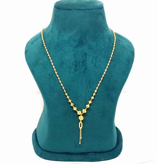 Fancy Gold Matar Mala Chain by Rani Alankar Jewellers
