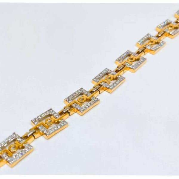 Graceful and Elegant 14kt Diamond Bracelet