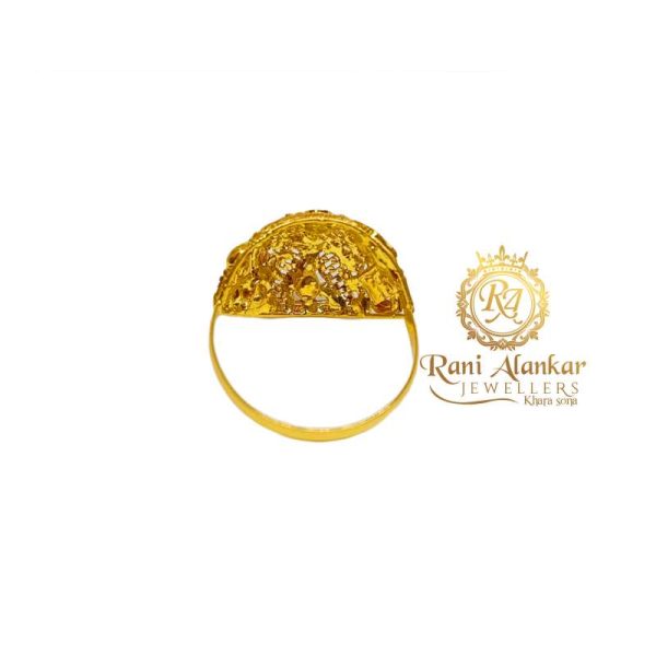 Filigree Gold Ring Purity 22kt