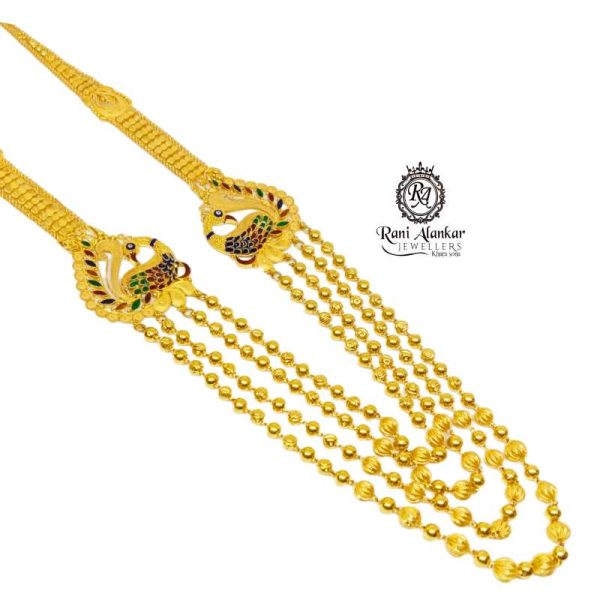 The Gold Multistrand Kasulaperu Maharani Sahi Haar