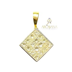 Real Diamond Pendant Without Chain