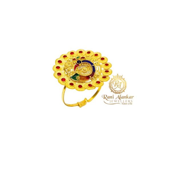 Senco Gold Treasure Deco Gold Umbrella Ring