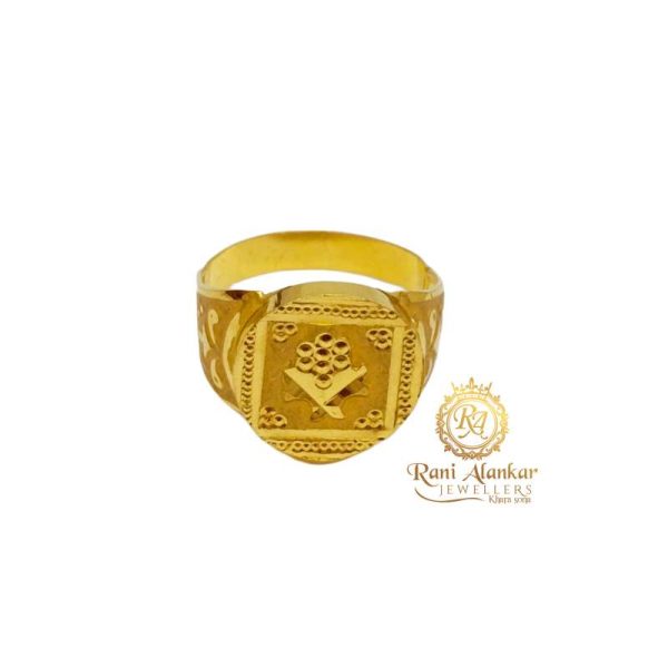 Gold Jen,s Ring 22kt