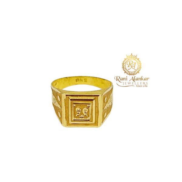 Exquisite Gold Ring For Men