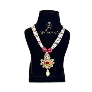 Arowana Diamond Fancy Necklace Set